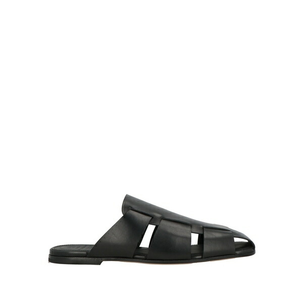 【送料無料】 オフィシンクリエイティブ メンズ サンダル シューズ Mules & Clogs Black|asty
