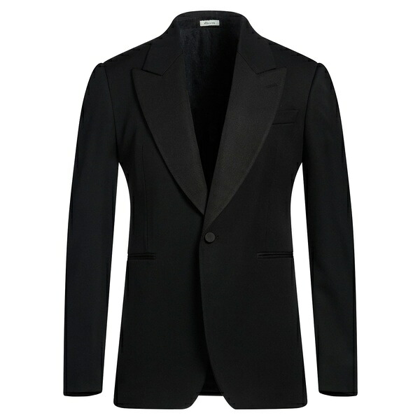 【送料無料】 マックイーン メンズ ジャケット＆ブルゾン アウター Blazers Black