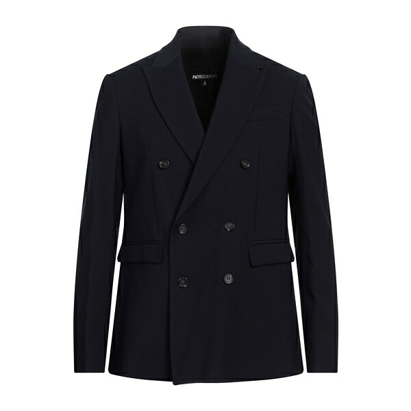 【貨物輸送無料】 パトリツィア ペペ メンズ 上衣＆上衣 アウター Blazers Blue