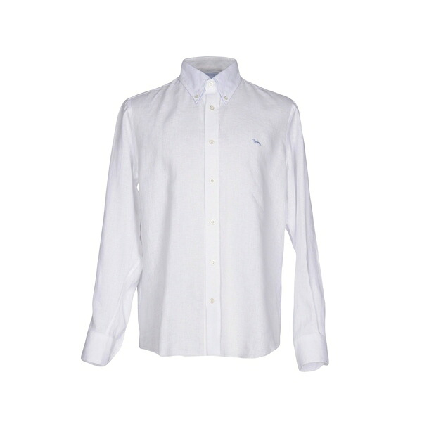 【送料無料】 ハーモント & ブレイン メンズ シャツ トップス Shirts White