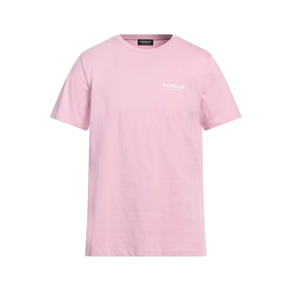【送料無料】 ドンダップ メンズ Tシャツ トップス T-shirts Pink|asty