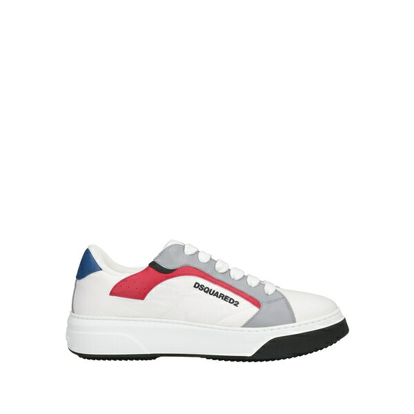【送料無料】 ディースクエアード メンズ スニーカー シューズ Sneakers White|asty