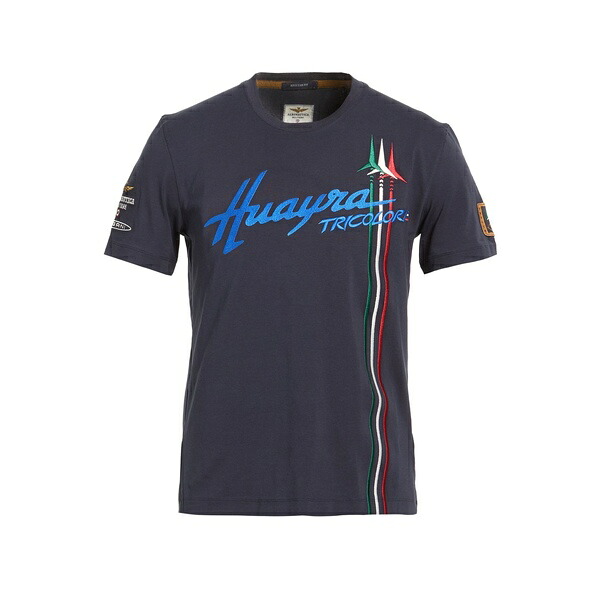 【送料無料】 アエロナウティカ ミリターレ メンズ Tシャツ トップス T-shirts Blue