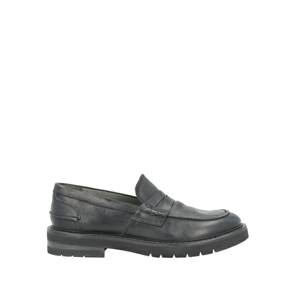 【貨物輸送無料】 モマ メンズ スリッポン・ローファー シューズ Loafers Black