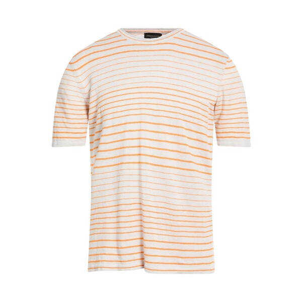 【貨物輸送無料】 ロベルトコリーナ メンズ 編み物\u0026プルオーバー アウター Sweaters Orange