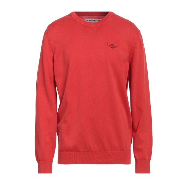 【送料無料】 アエロナウティカ ミリターレ メンズ ニット&セーター アウター Sweaters Red