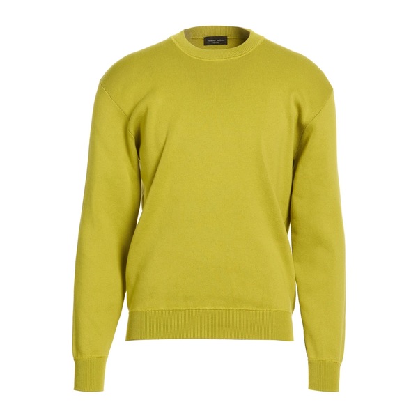 【貨物輸送無料】 ロベルトコリーナ メンズ 編み物\u0026プルオーバー アウター Sweaters Green