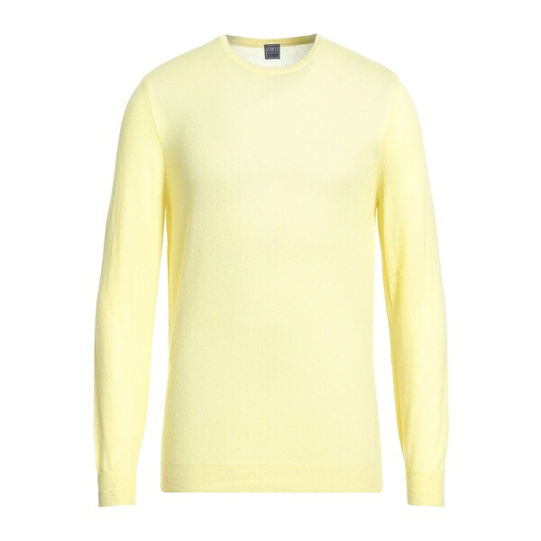 【送料無料】 フェデーリ メンズ ニット&セーター アウター Sweaters Yellow