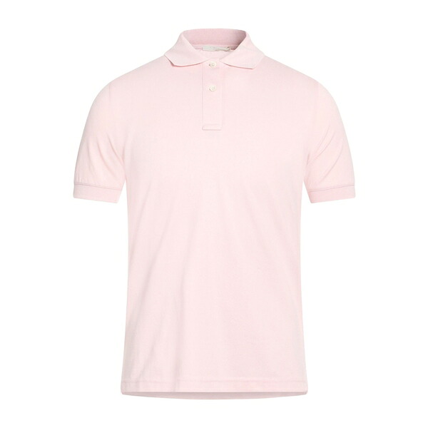 【送料無料】 チルコロ1901 メンズ Tシャツ トップス Polo shirts Pink｜asty