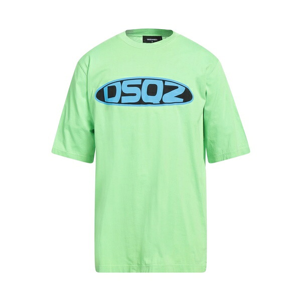 【送料無料】 ディースクエアード メンズ Tシャツ トップス T-shirts Green