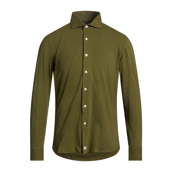 【送料無料】 サンリサ メンズ シャツ トップス Shirts Green