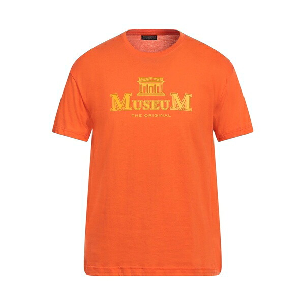 【送料無料】 ミュージアム メンズ Tシャツ トップス T-shirts Orange｜asty