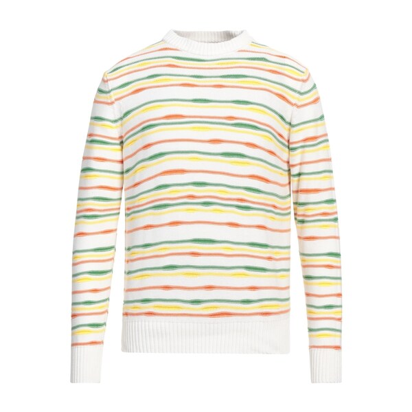 【貨物輸送無料】 エムキュージェイ メンズ 編み物\u0026プルオーバー アウター Sweaters White