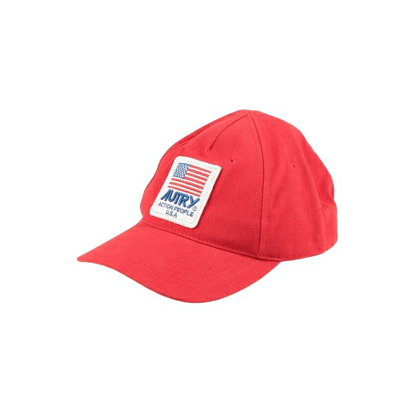 【送料無料】 オートリー メンズ 帽子 アクセサリー Hats Red｜asty