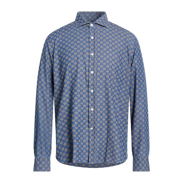 【送料無料】 ギラルデリ メンズ シャツ トップス Denim shirts Blue｜asty