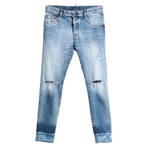 【送料無料】 ディースクエアード メンズ デニムパンツ ボトムス Jeans Blue