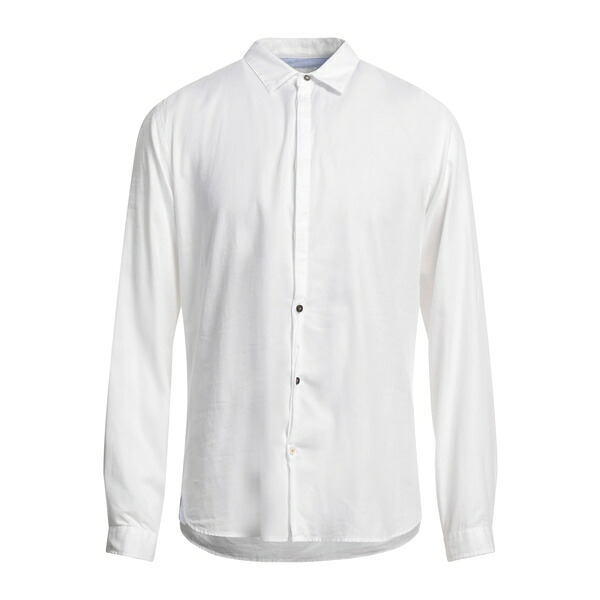 【送料無料】 ヴェルナ メンズ シャツ トップス Shirts White