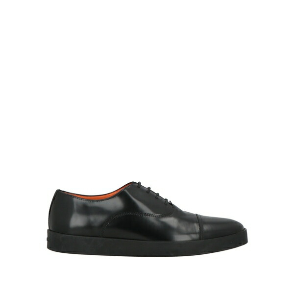 【貨物輸送無料】 サントーニ メンズ 御召しものシューズ シューズ Lace-up shoes Black