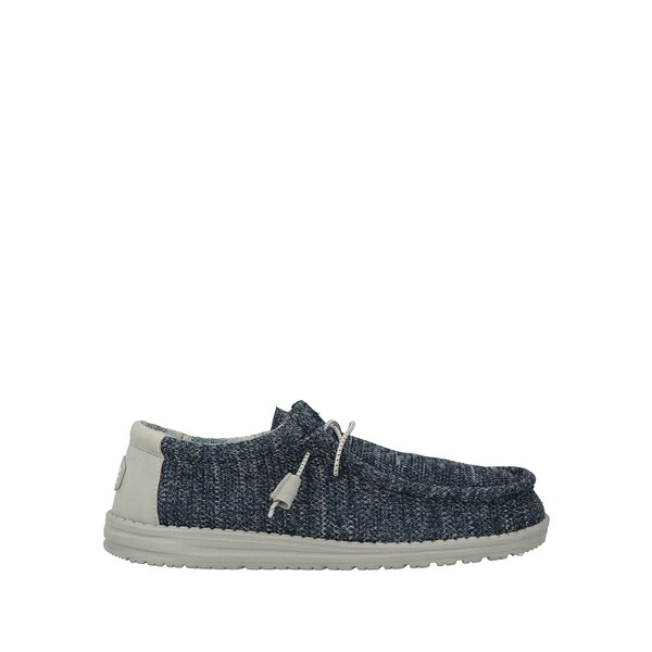 【送料無料】 ヘイデュード メンズ ドレスシューズ シューズ Lace-up shoes Blue