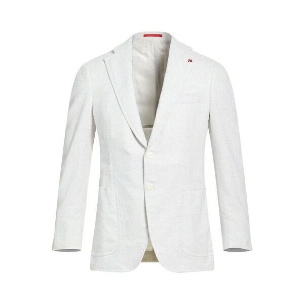 【貨物輸送無料】 イザイア メンズ 上衣＆上衣 アウター Blazers White