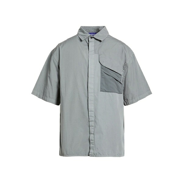 【送料無料】 ファインライン メンズ シャツ トップス Shirts Grey