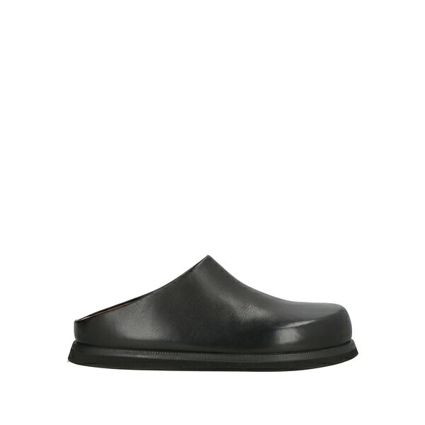【送料無料】 マーシル メンズ サンダル シューズ Mules & Clogs Black