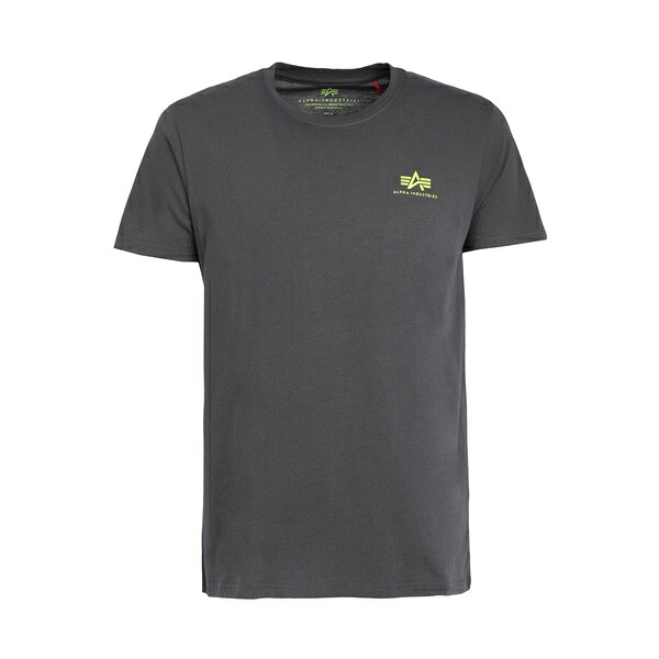 【送料無料】 アルファインダストリーズ メンズ Tシャツ トップス T-shirts Grey