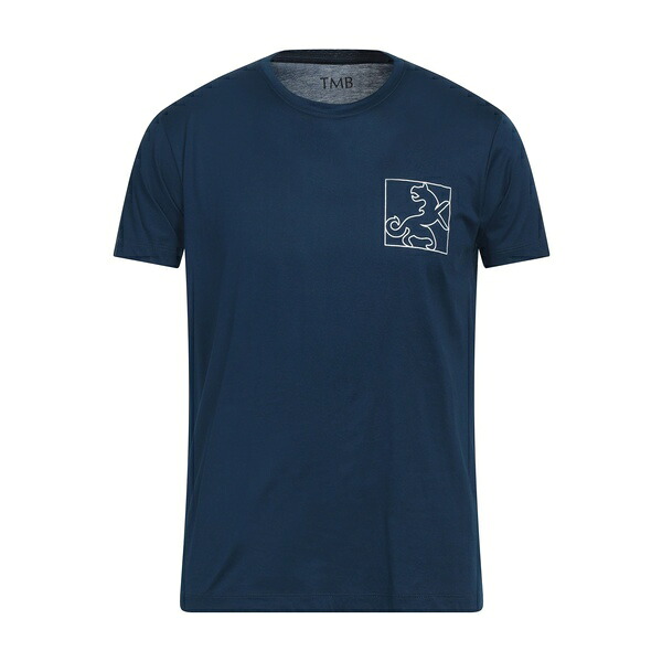 【送料無料】 トンボリーニ メンズ Tシャツ トップス T-shirts Blue