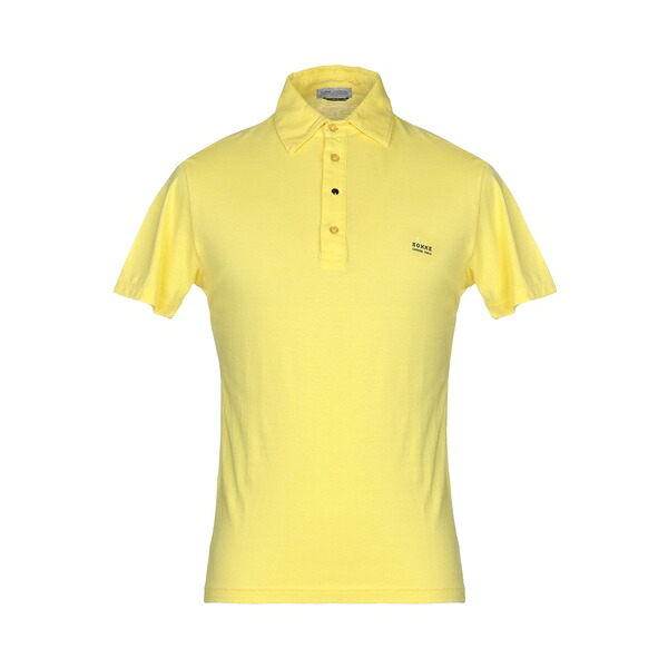 【送料無料】 ダニエレ アレッサンドリー二 メンズ Tシャツ トップス Polo shirts Yellow
