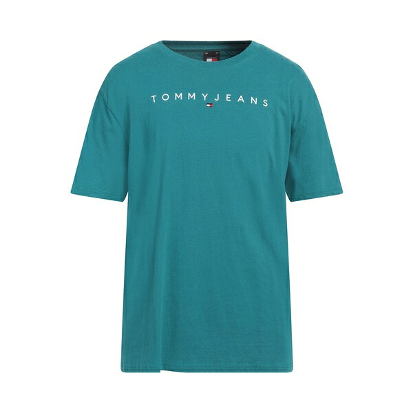 【送料無料】 トミー ヒルフィガー メンズ Tシャツ トップス T-shirts Green