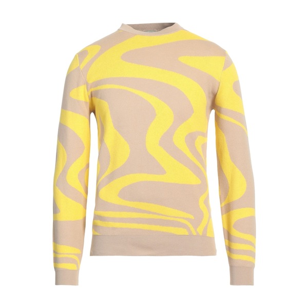 【送料無料】 エムキュージェイ メンズ ニット&セーター アウター Sweaters Beige