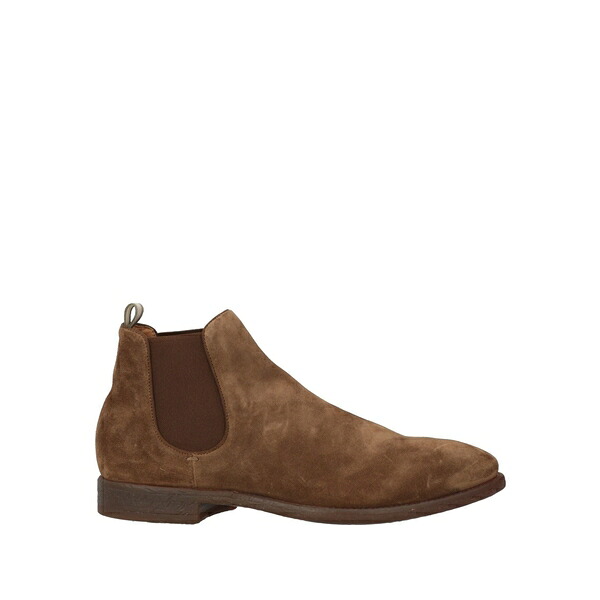 【貨物輸送無料】 オフィシンクリエイティブ メンズ ブーツ シューズ Ankle boots Brown