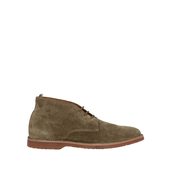 【送料無料】 オフィシンクリエイティブ メンズ ブーツ シューズ Ankle boots Green|asty