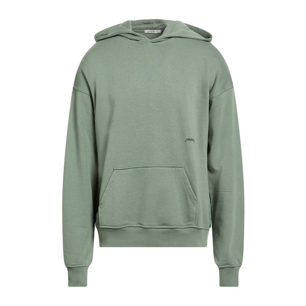 【送料無料】 ヒノミネイト メンズ パーカー・スウェットシャツ アウター Sweatshirts Green