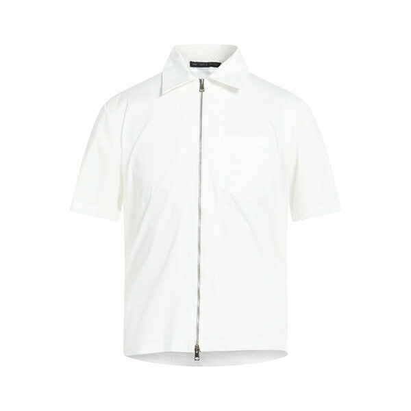 【送料無料】 ロウブランド メンズ シャツ トップス Shirts White