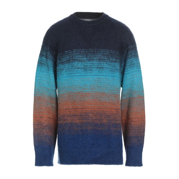 【送料無料】 ラネウス メンズ ニット&セーター アウター Sweaters Blue
