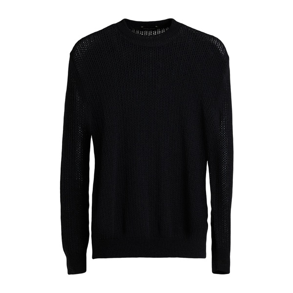 【貨物輸送無料】 ロベルトコリーナ メンズ 編み物\u0026プルオーバー アウター Sweaters Black