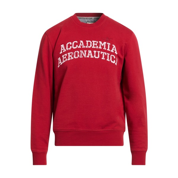 【送料無料】 アエロナウティカ ミリターレ メンズ パーカー・スウェットシャツ アウター Sweatshirts Red