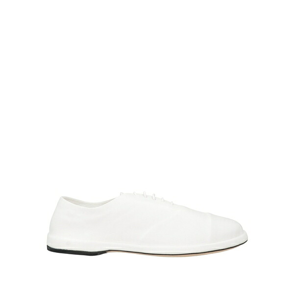 【貨物輸送無料】 マルニ メンズ 御召しものシューズ シューズ Lace-up shoes White