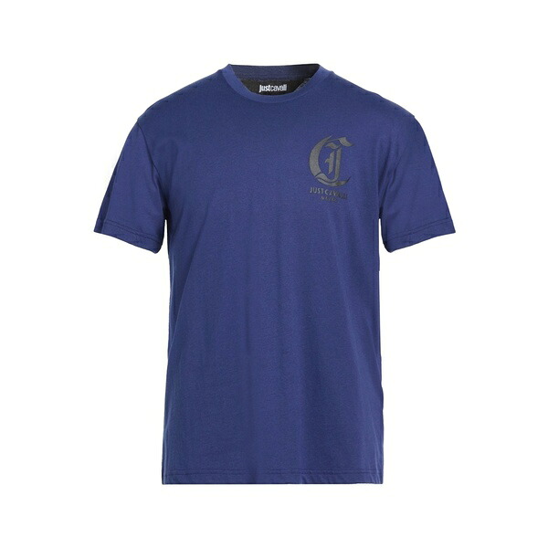 【送料無料】 ロベルトカヴァリ メンズ Tシャツ トップス T-shirts Blue