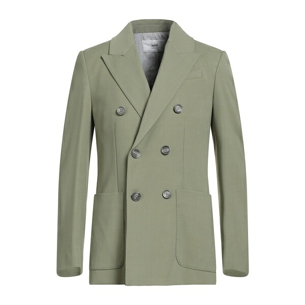 【送料無料】 アミ アレクサンドル マテュッシ メンズ ジャケット＆ブルゾン アウター Blazers Green