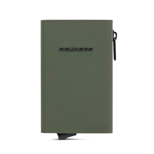 ピークアドロ  メンズ 紙入れ 付属品 Pop-up zip wallet Green