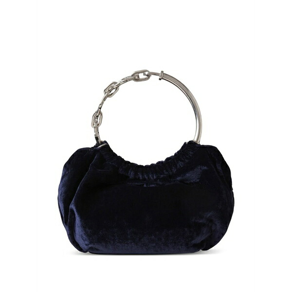 マルベリー レディース クラッチバッグ バッグ Pimlico chain-handle velvet clutch bag Blue|asty