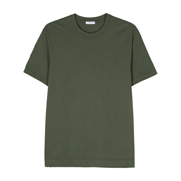 ボリオリ メンズ プルオーバー トップス Cotton jersey t-shirt Green
