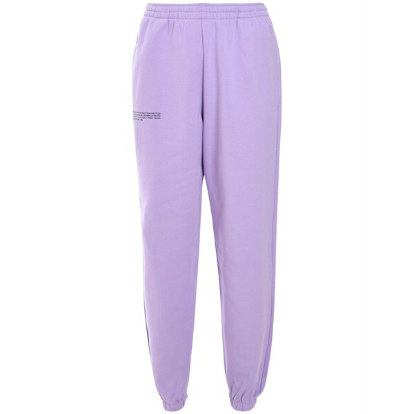 食麺麭ガイア レディース 心地好いズボン下 ボトムス Elasticated track pants  Purple