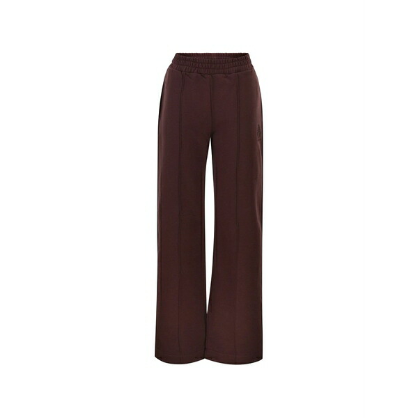 ドンダップ レディース 心地好いズボン下 ボトムス Wide-leg trousers Brown