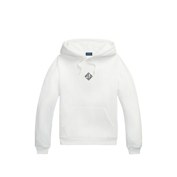 ラルフローレン レディース パーカー・スウェットシャツ アウター Logo hooded sweatshirt White