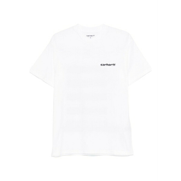カーハート メンズ Tシャツ トップス Archive lines t-shirt White｜asty