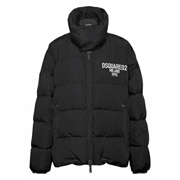 ディースクエアード レディース 上衣＆上衣 アウター Dean\u0027s puffer jacket Black