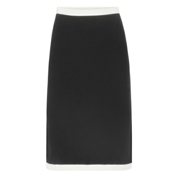 ニナリッチ レディース スカート ボトムス Knit midi skirt Black｜asty